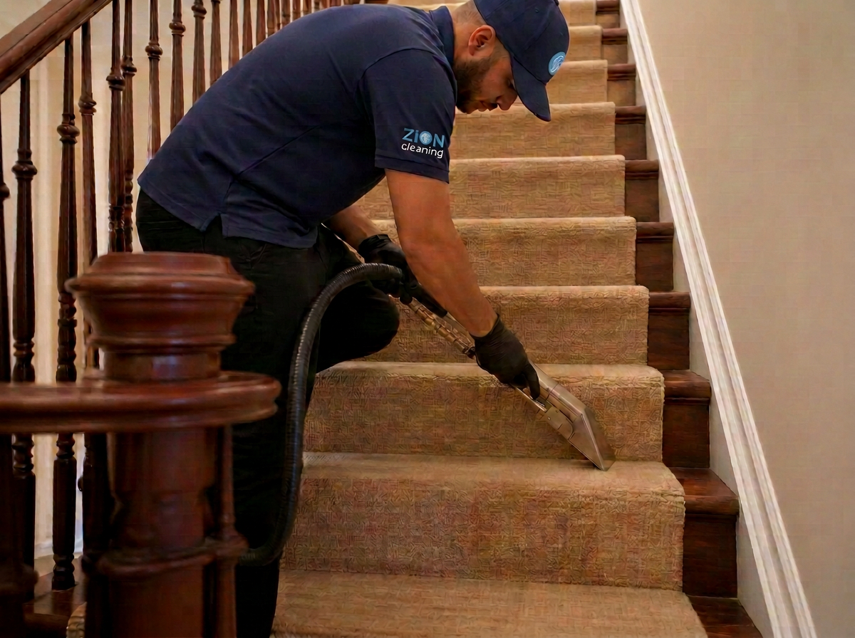 Stair Carpet Cleaning